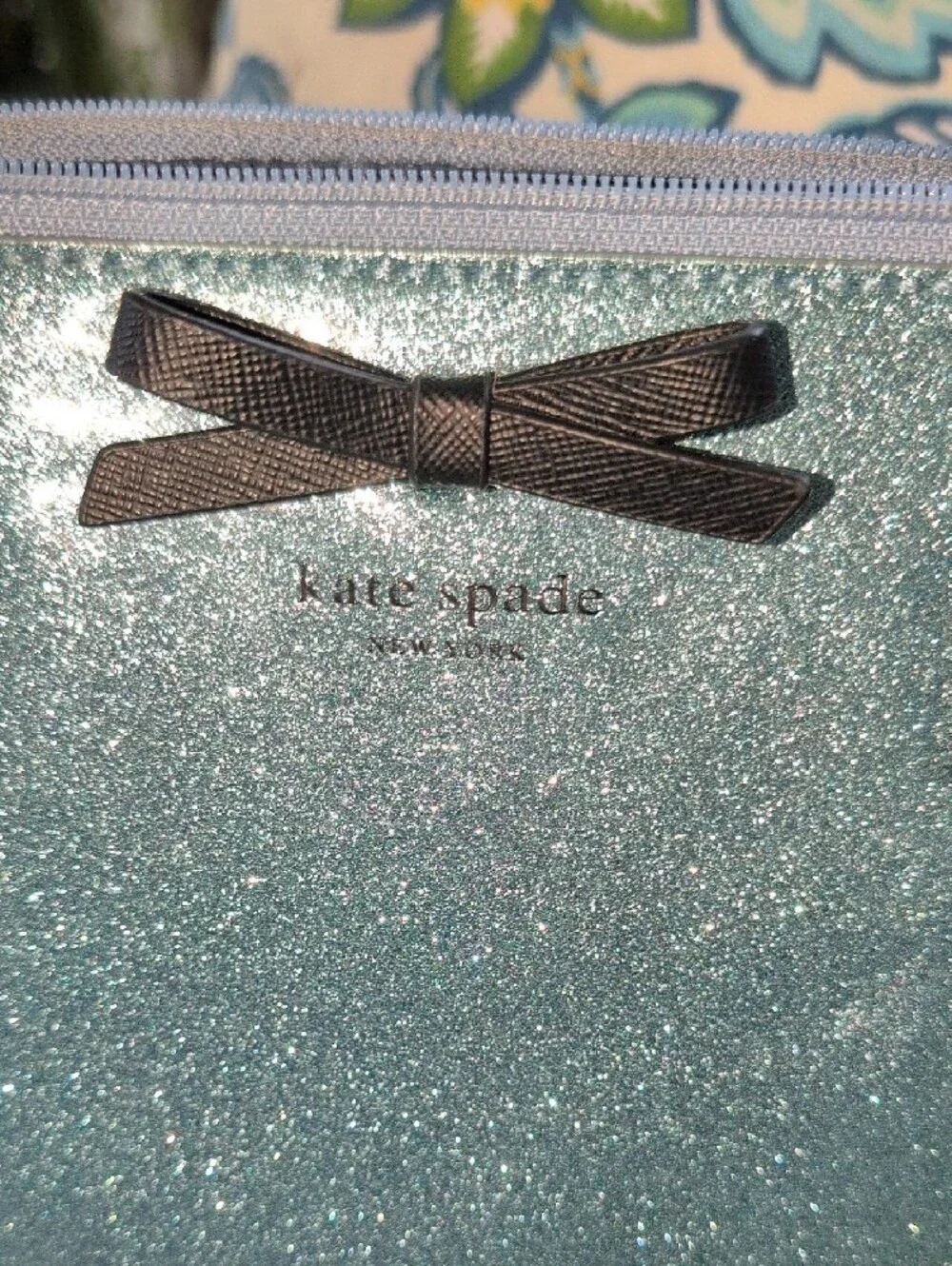 kate spade Mavis Street Jetalyn In Cinderella Blue with black trim - Picture 2 of 10
